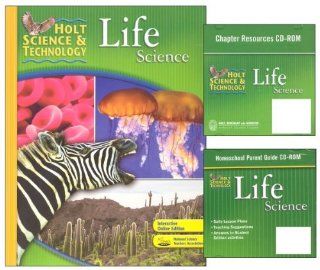 Holt Science & Technology: Package with Parent Guide CD Life Science: 9780547608150: Science & Mathematics Books @