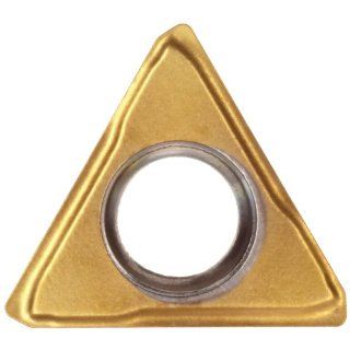Sandvik Coromant TCEX 1(1)03L F 1025 GC1025 Grade, PVD Coated, Triangle Shape, L F Chip Breaker, 1(1)03 Insert Size, 0.055" Thickness, 0.004" Nose Radius Carbide Turning Insert (Pack Of 10)