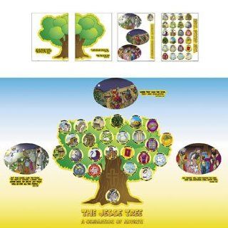 Jesse Tree Bulletin Board Set   Vacation Bible School & Classroom Supplies : Teaching Materials : Office Products