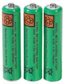 VTECH COMMUNICATIONS INC 00343 3 'AAA' Rechargeable Phone Battery