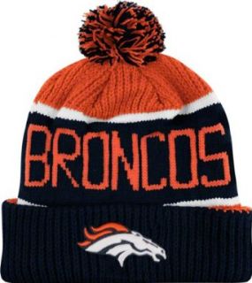 NFL Denver Broncos Men's Calgary Knit Cap, One Size, Orange : Denver Broncos Ball Hat : Clothing