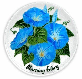 Peggy Karr 11" Peggy Karr Collectible   2013 Morning Glory (MG11P): Dinner Plates: Kitchen & Dining