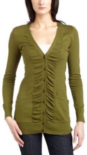 Kensie Women's Soft Cotton Silk Blend Cardigan, Fern, X Small at  Womens Clothing store: Cardigan Sweaters