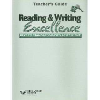 Steck Vaughn Reading & Writing Excellence High Sc Teacher's Guide (Level HS) 2002 STECK VAUGHN 9780739839676 Books