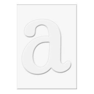 Die Cut Letter A and Letter A Frames for Stamping   PS460