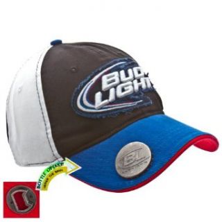 Bud Light   Mens boomerang Logo Adj Baseball Cap With Bottle Opener Multi: Bud Light Hats: Clothing