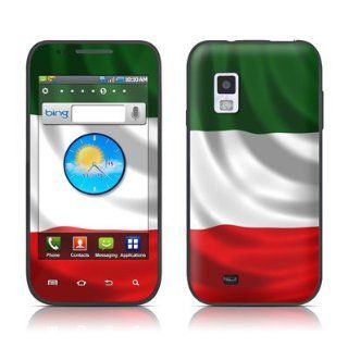 Italian Flag Design Protective Skin Decal Sticker for Samsung Fascinate SCH i500 Cell Phone: Cell Phones & Accessories