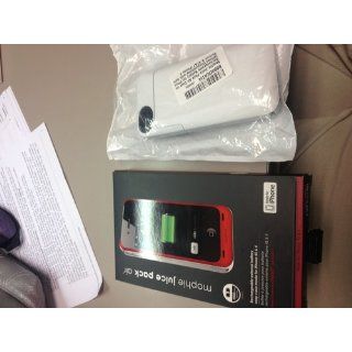 Mophie Juice Pack Air Case and Rechargeable Battery (Black, Verizon and AT&T iPhone 4): Cell Phones & Accessories