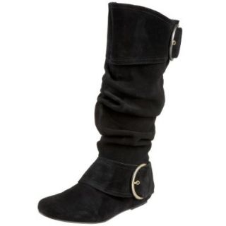 Naughty Monkey Women's Cool For School Boot, Black, 7 M US: Footwear: Shoes