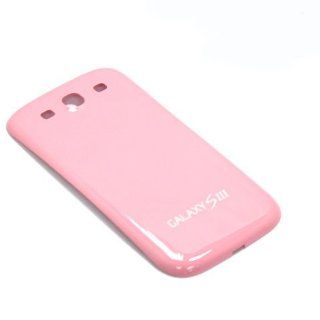 [Aftermarket Product] Brand New Pink Battery Back Rear Cover Door Replacement For Samsung Galaxy S3 i9300: Cell Phones & Accessories
