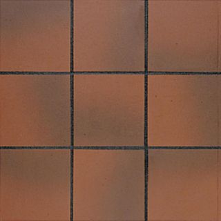American Olean 44 Pack Quarry Tile Ember Flash Ceramic Floor Tile (Common: 6 in x 6 in; Actual: 6 in x 6 in)