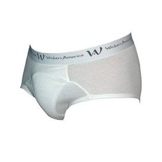 WICKERS Men's Moisture Wicking Stretch Mesh Brief at  Mens Clothing store: Boxer Briefs