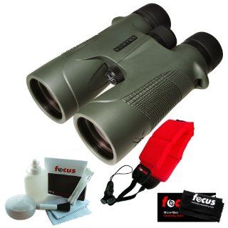 Vortex Optics D5010 10x 50mm Diamondback Binocular with Red Foam Strap and Cleaning and Care Kit Accessory  Camera & Photo