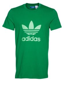 adidas Originals   TREFOIL   Print T shirt   green