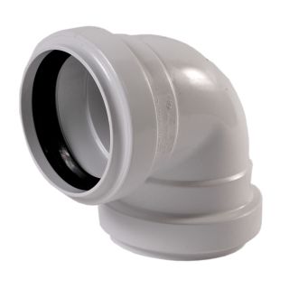NDS 4 in Dia 90 Degree PVC Elbow Fitting