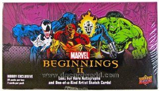 Marvel Beginnings II Trading Cards Hobby Box (2012 Upper Deck): Toys & Games