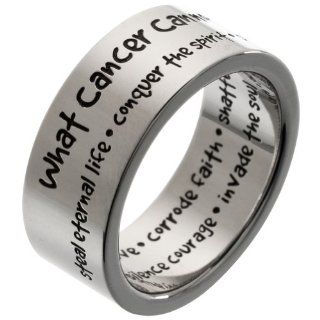 Breast Cancer Awareness   What Cancer Cannot Do Ring   12 Jewelry