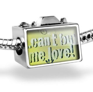 Neonblond Bead Camera "Cannot buy me love!"   Fits Pandora charm Bracelet: NEONBLOND Jewelry & Accessories: Jewelry