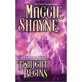 Twilight Begins (Twilight Series Books 1 & 2: Twilight Phantasies & Twilight Memories): Maggie Shayne: 9780778322474: Books