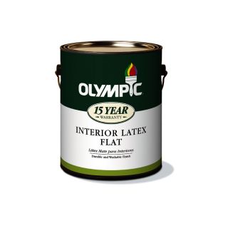 Olympic 116 fl oz Interior Flat White Latex Base Paint