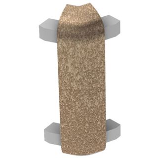 Schluter Systems Rondec CT Out Corner 135 Degree 1/2 in Tuscan Beige
