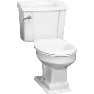 Barclay Stanford White 1.6 GPF (6.06 LPF) 12 in Rough In Elongated 2 Piece Standard Height Toilet