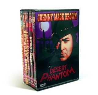 Johnny Mack Brown Western Classics (Desert Phantom  (1936) / Guns In The Dark (1937) / Everyman's Law (1936) /  Between Men  (1935) / Under Cover Man  (1936)) (5 DVD): Johnny Mack Brown: Movies & TV