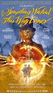 Something Wicked This Way Comes (Widescreen Edition) [VHS]: Jason Robards, Jonathan Pryce, Diane Ladd, Royal Dano, Vidal Peterson, Shawn Carson, Mary Grace Canfield, Richard Davalos, Jake Dengel, Jack Dodson, Bruce M. Fischer, Ellen Geer, Stephen H. Burum,