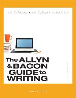 The Allyn & Bacon Guide to Writing, Brief Edition PLUS MyWritingLab with eText    Access Card Packge (7th Edition) 9780321993632 Literature Books @