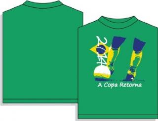 World Cup 2014 Brazil Youth T Shirt: Clothing