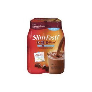 Slim Fast 3 2 1 Rich Chocolate Royale Shake, 10 OZ(Case Contains: 24 Bottles): Health & Personal Care