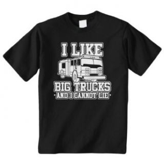 Threadrock 'I Like Big Trucks And I Cannot Lie' (Fire Truck) Youth T Shirt: Clothing