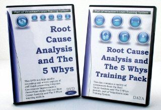 Root Cause Analysis and the 5 Whys Lean Training Extended Pack (DVD, PPT, Student Guide, and More) : Technical Drawing Templates : Office Products
