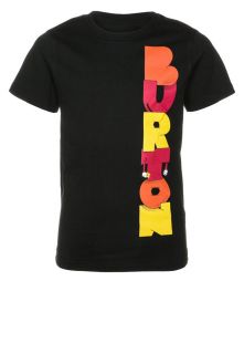 Burton   SUPER HERO   Print T shirt   black