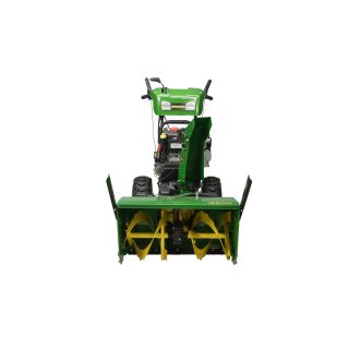 John Deere 342 cc 30 in 2 Stage Electric Start Gas Snow Blower with Heated Handles and Headlight