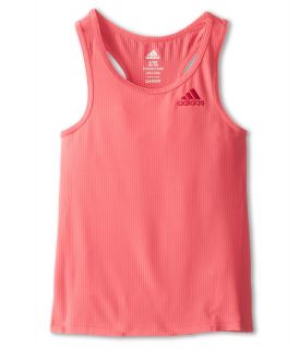 adidas Kids Perfect Rib Tank Girls Sleeveless (Pink)