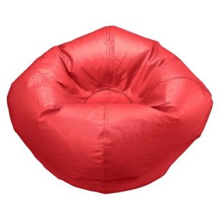 Bean Bag Chair: ACE BAYOU Bean Bag Chair   Matte Red