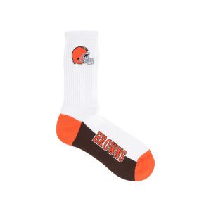 Cleveland Browns For Bare Feet Crew White 506 Sock