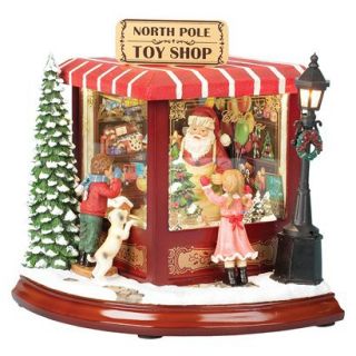 Santas North Pole Toy Shop Figure   Multicolor (8)