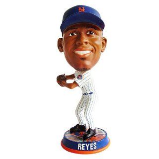 New York Mets Jose Reyes 2010 Big Head Bobblehead : Sports Fan Bobble Head Toy Figures : Sports & Outdoors