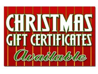 Christmas Gift Certificates Available Slogan : Other Products : Everything Else