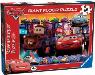Disney Cars Giant Floor 60 Piece Jigsaw Puzzle: Toys & Games