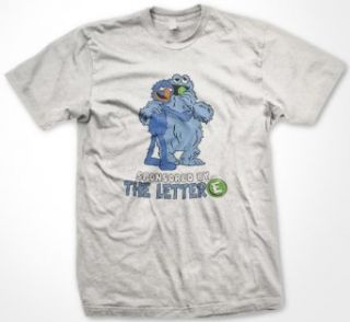 Sponsored By The Letter E T shirt, Funny College T shirts: Novelty T Shirts: Clothing