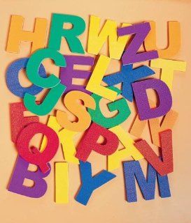Edushape Jumbo Magnetic Foam Lowercase Letters : Early Childhood Development Products : Office Products