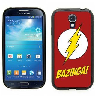 Samsung Galaxy S4 SIIII Black Rubber Silicone Case   Bazinga Shelton The Big Bang Theory Cell Phones & Accessories