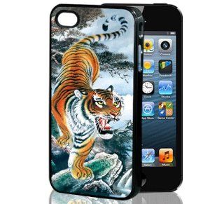 SaveGood 3D stereoscopic visual effect Tiger Hard Case Cover Skin Shell for iPhone 5: Cell Phones & Accessories
