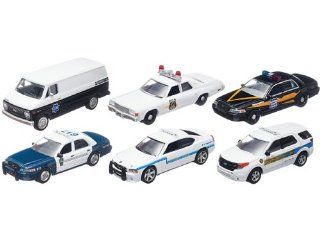 Hot Pursuit Series 11, 6pc Diecast Car Set 1/64 by Greenlight 42680: Toys & Games