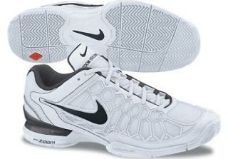 Nike Zoom Breathe 2K11 Men's Tennis Shoes White/Black (7.5): Sports & Outdoors
