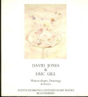 David Jones & Eric Gill Watercolors Drawing & Prints Exhibit Catalog: Entertainment Collectibles