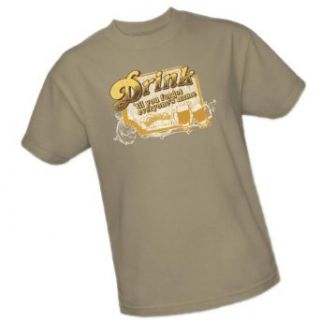 "Drink 'Till You Forget Everyone's Name"    Cheers Youth T Shirt, Youth Small: Clothing